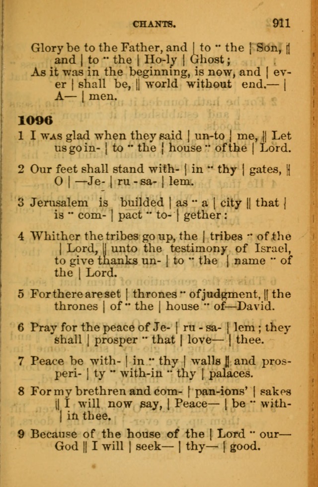 The Hymn Book of the African Methodist Episcopal Church: being a collection of hymns, sacred songs and chants (5th ed.) page 920