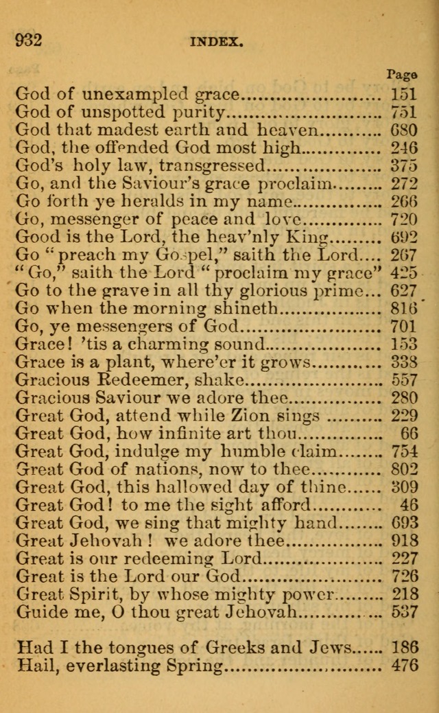 The Hymn Book of the African Methodist Episcopal Church: being a collection of hymns, sacred songs and chants (5th ed.) page 941