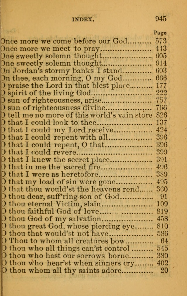 The Hymn Book of the African Methodist Episcopal Church: being a collection of hymns, sacred songs and chants (5th ed.) page 954