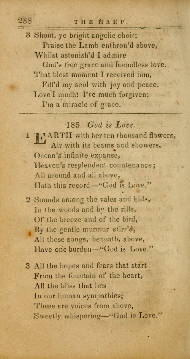 The Harp: being a collection of hymns and spiritual songs, adapted to all purposes of social and religious worship page 238