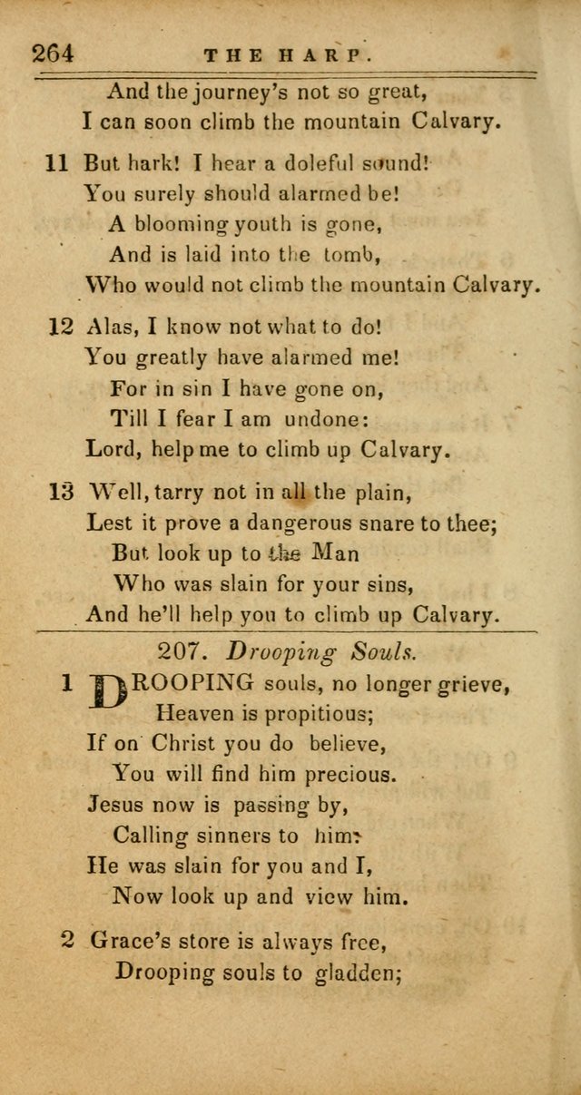 The Harp: being a collection of hymns and spiritual songs, adapted to all purposes of social and religious worship page 264