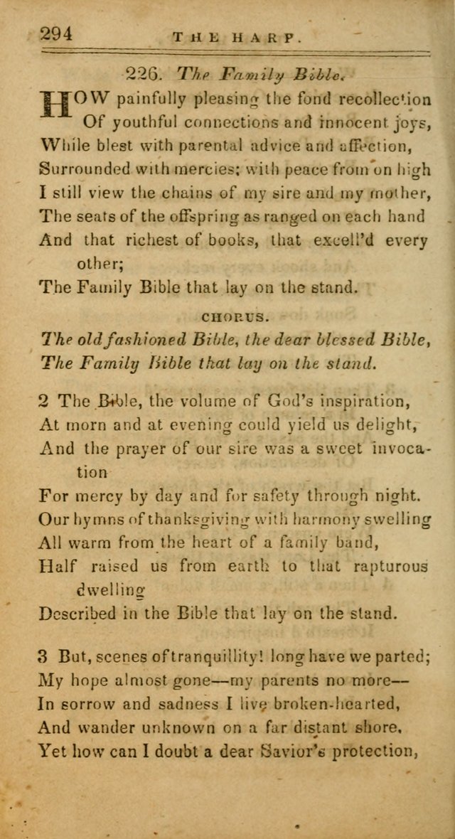 The Harp: being a collection of hymns and spiritual songs, adapted to all purposes of social and religious worship page 294