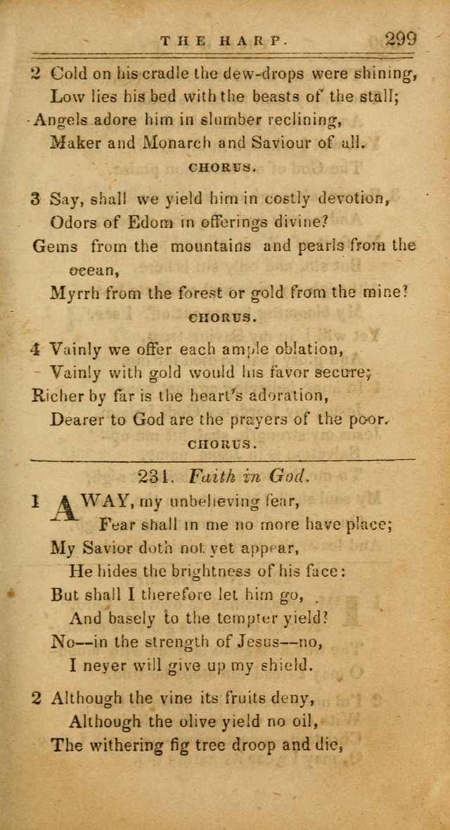 The Harp: being a collection of hymns and spiritual songs, adapted to all purposes of social and religious worship page 299