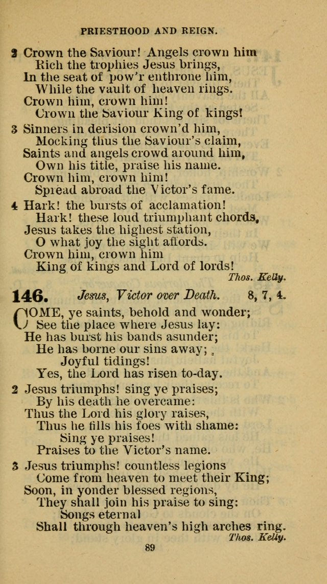 Hymn-Book of the Evangelical Association page 100