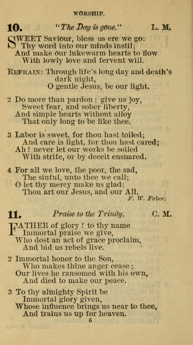 Hymn-Book of the Evangelical Association page 17