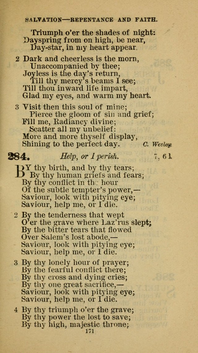 Hymn-Book of the Evangelical Association page 182