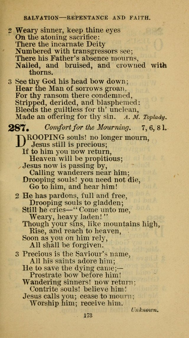 Hymn-Book of the Evangelical Association page 184