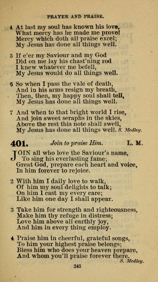 Hymn-Book of the Evangelical Association page 254