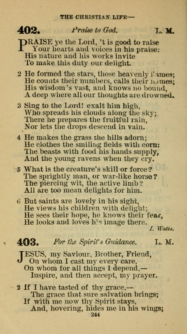 Hymn-Book of the Evangelical Association page 255