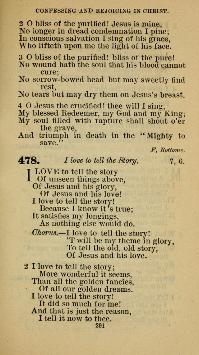 Hymn-Book of the Evangelical Association page 302