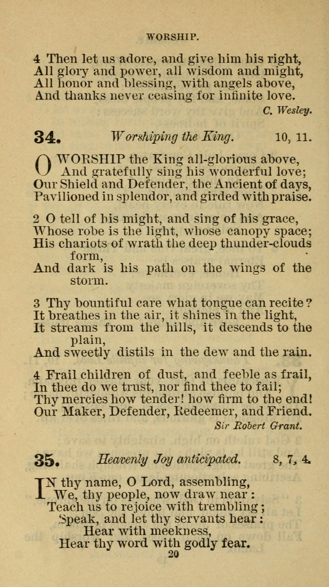 Hymn-Book of the Evangelical Association page 31