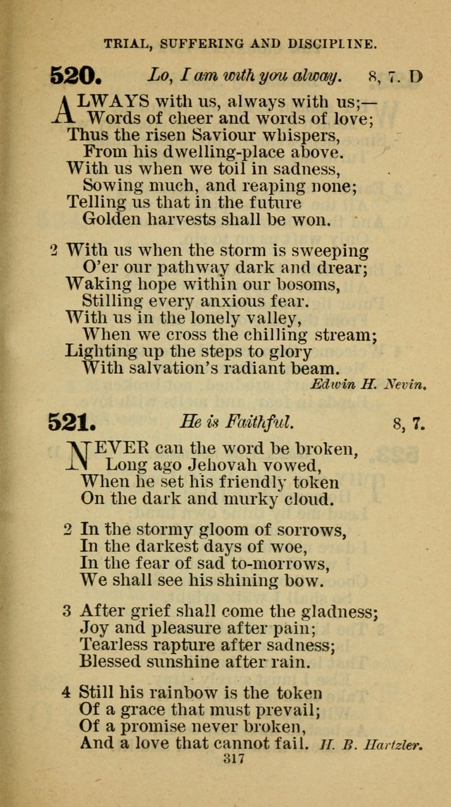 Hymn-Book of the Evangelical Association page 328