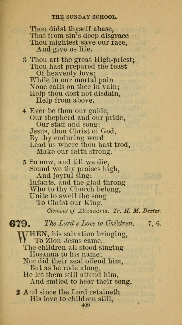 Hymn-Book of the Evangelical Association page 420