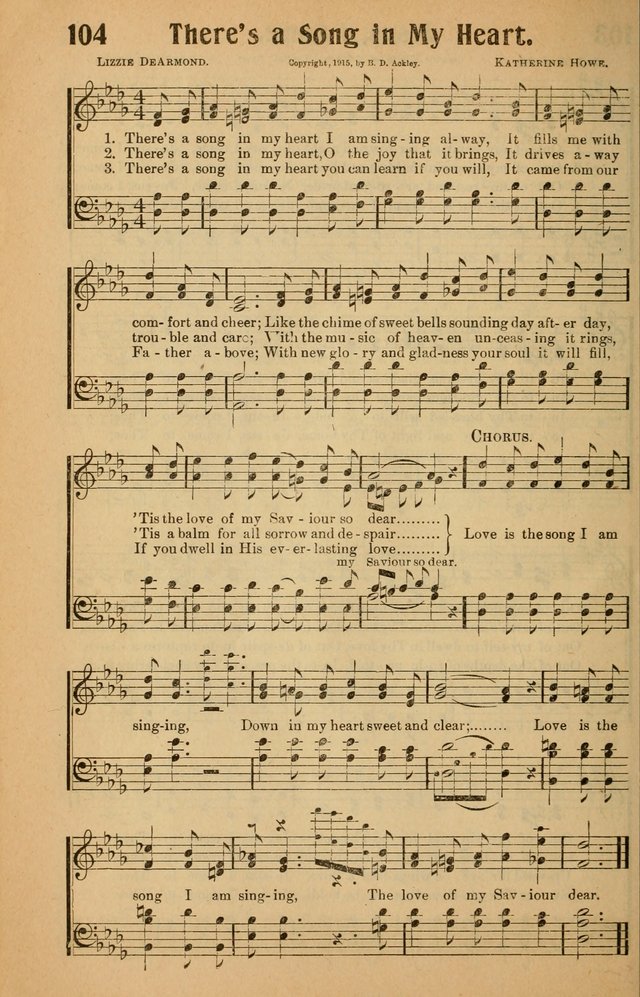 Hymns of Blessing for the Living Church: the best of the old and the latest of the new, suited to the church and home, the Sunday school, the brotherhoods, the young peoples