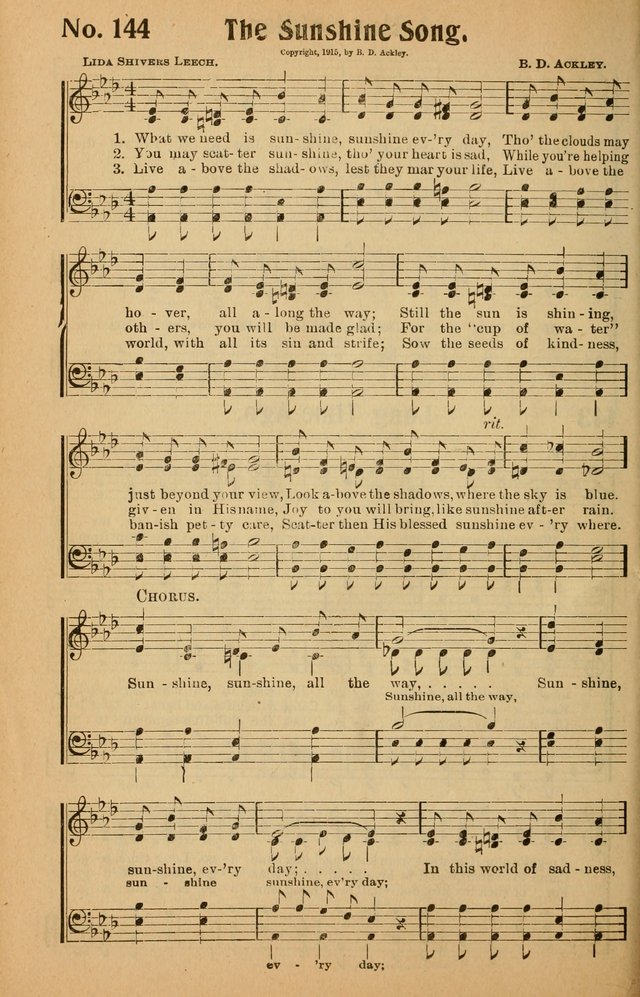 Hymns of Blessing for the Living Church: the best of the old and the latest of the new, suited to the church and home, the Sunday school, the brotherhoods, the young peoples