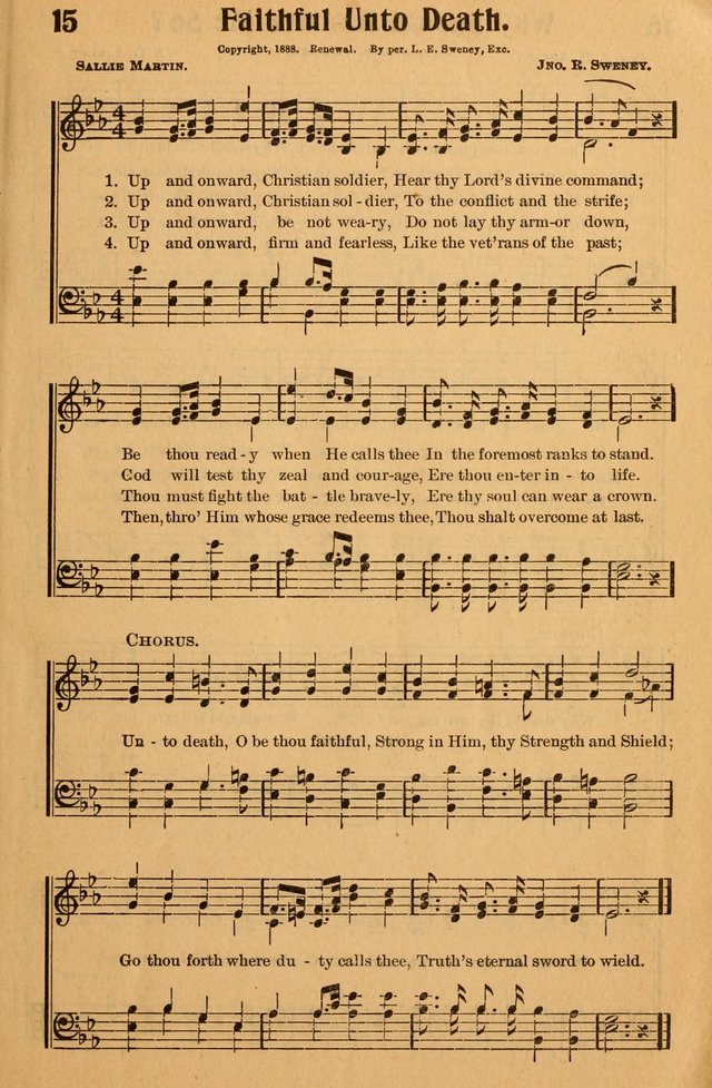 Hymns of Blessing for the Living Church: the best of the old and the latest of the new, suited to the church and home, the Sunday school, the brotherhoods, the young peoples