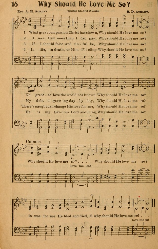 Hymns of Blessing for the Living Church: the best of the old and the latest of the new, suited to the church and home, the Sunday school, the brotherhoods, the young peoples