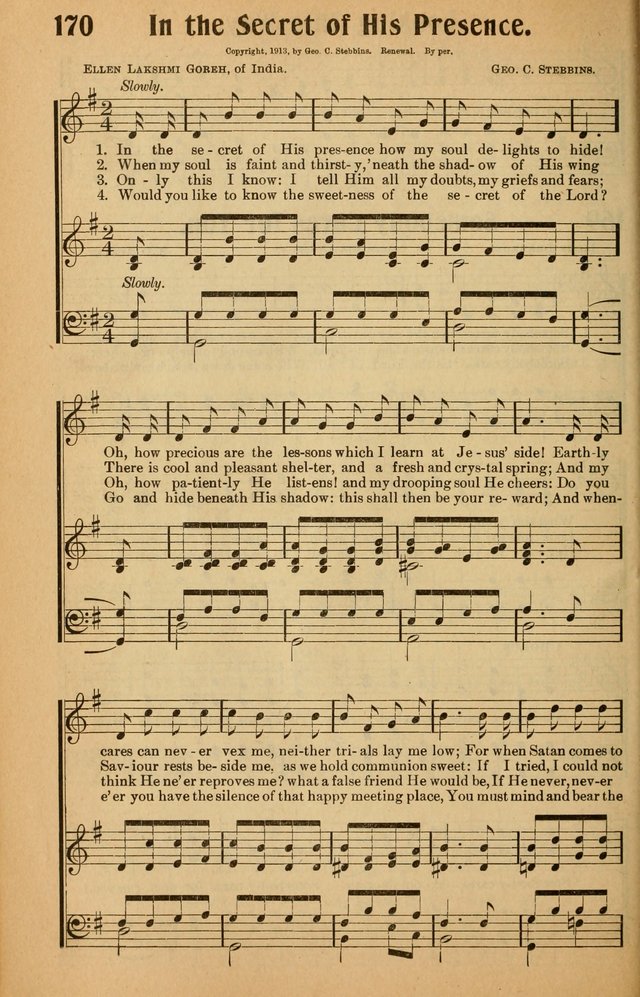 Hymns of Blessing for the Living Church: the best of the old and the latest of the new, suited to the church and home, the Sunday school, the brotherhoods, the young peoples