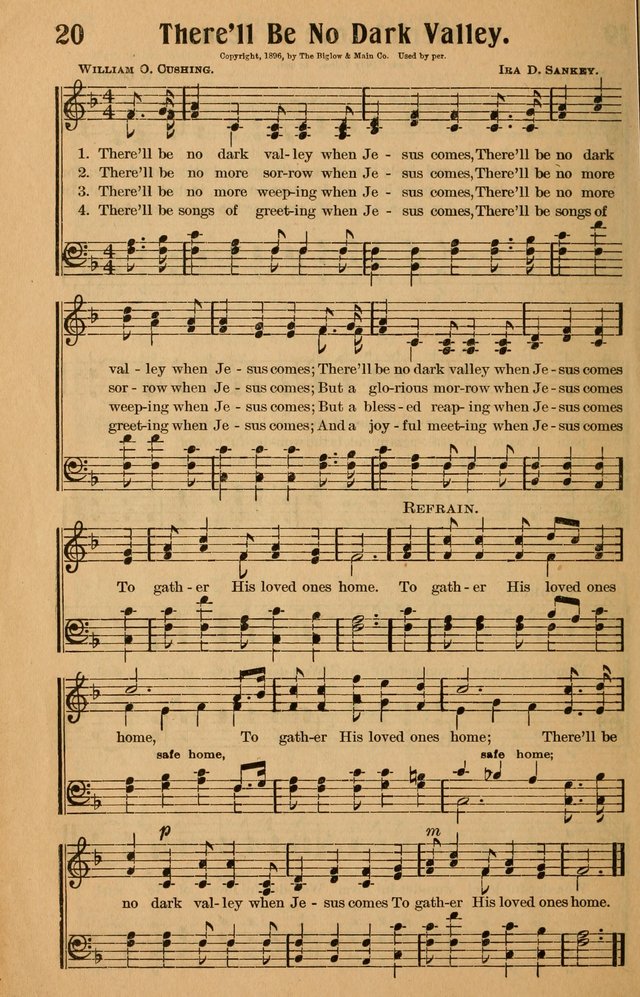 Hymns of Blessing for the Living Church: the best of the old and the latest of the new, suited to the church and home, the Sunday school, the brotherhoods, the young peoples