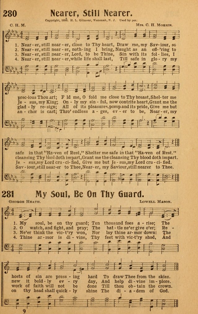 Hymns of Blessing for the Living Church: the best of the old and the latest of the new, suited to the church and home, the Sunday school, the brotherhoods, the young peoples