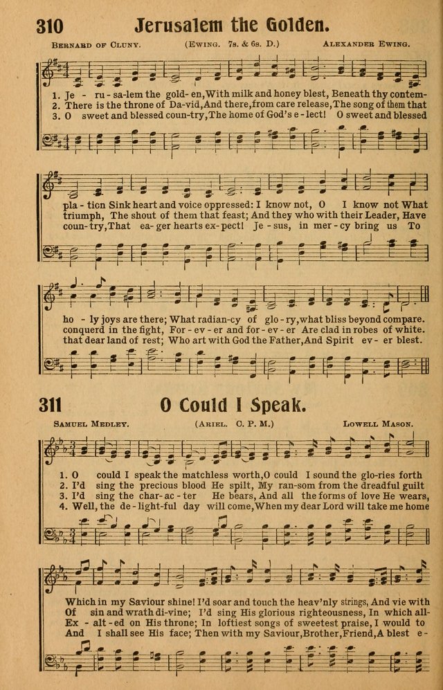 Hymns of Blessing for the Living Church: the best of the old and the latest of the new, suited to the church and home, the Sunday school, the brotherhoods, the young peoples