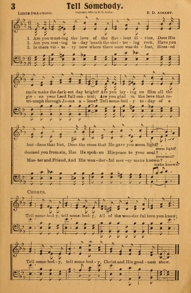 Hymns of Blessing for the Living Church: the best of the old and the latest of the new, suited to the church and home, the Sunday school, the brotherhoods, the young peoples