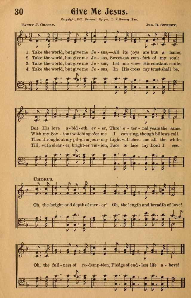 Hymns of Blessing for the Living Church: the best of the old and the latest of the new, suited to the church and home, the Sunday school, the brotherhoods, the young peoples