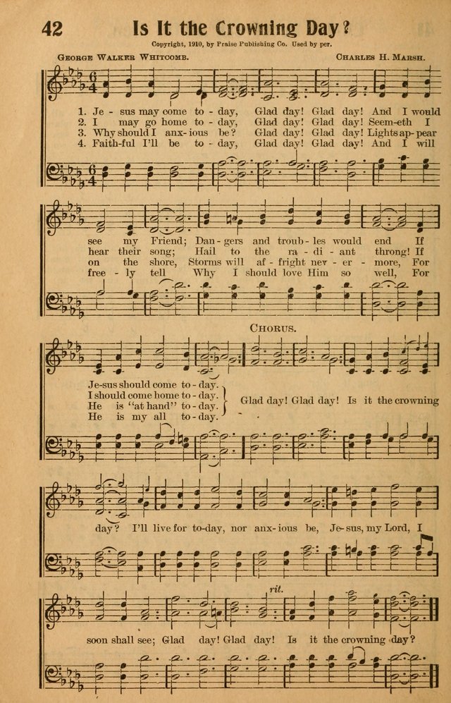 Hymns of Blessing for the Living Church: the best of the old and the latest of the new, suited to the church and home, the Sunday school, the brotherhoods, the young peoples