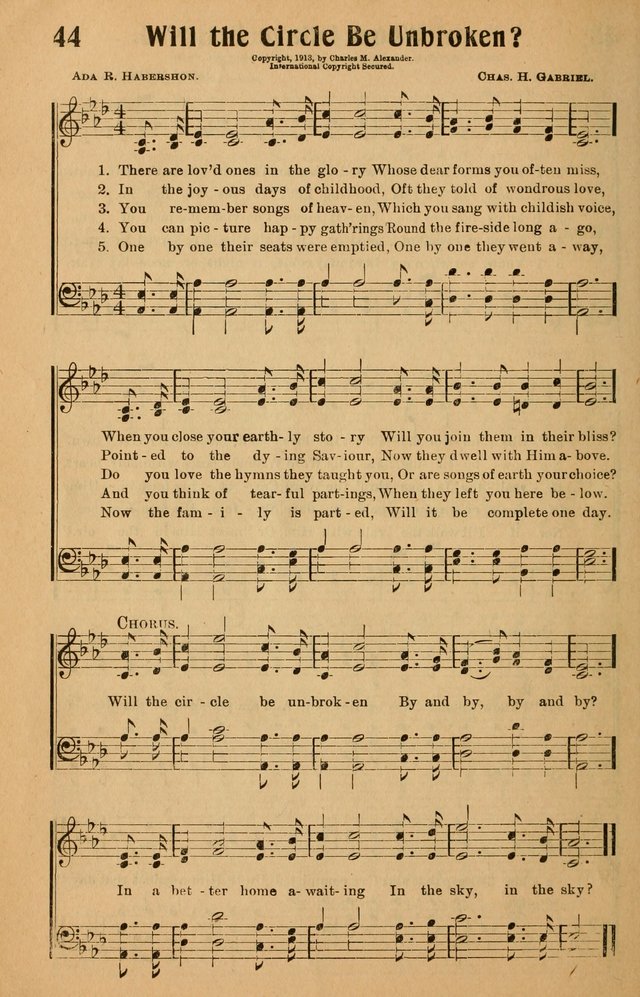 Hymns of Blessing for the Living Church: the best of the old and the latest of the new, suited to the church and home, the Sunday school, the brotherhoods, the young peoples