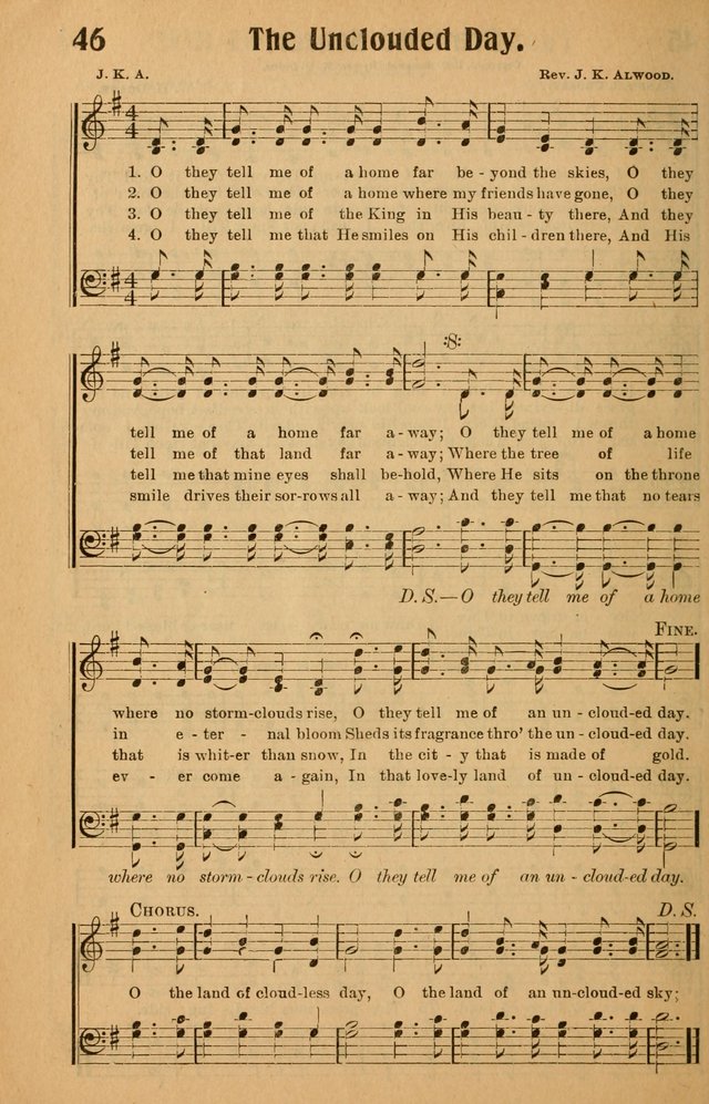 Hymns of Blessing for the Living Church: the best of the old and the latest of the new, suited to the church and home, the Sunday school, the brotherhoods, the young peoples