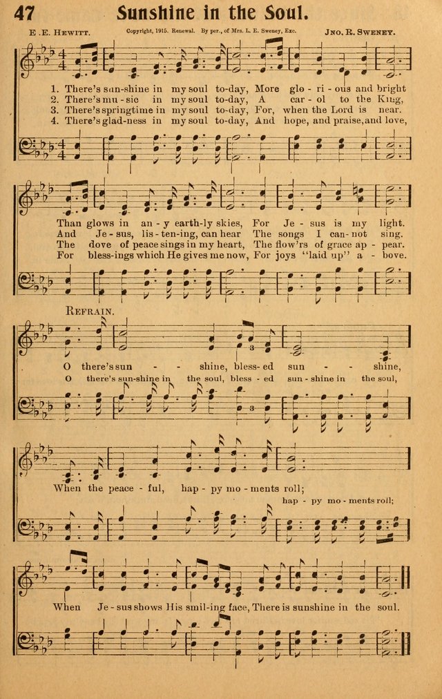 Hymns of Blessing for the Living Church: the best of the old and the latest of the new, suited to the church and home, the Sunday school, the brotherhoods, the young peoples