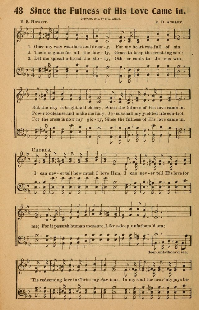 Hymns of Blessing for the Living Church: the best of the old and the latest of the new, suited to the church and home, the Sunday school, the brotherhoods, the young peoples