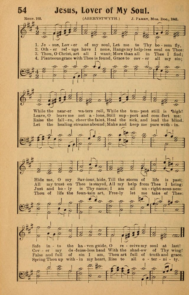 Hymns of Blessing for the Living Church: the best of the old and the latest of the new, suited to the church and home, the Sunday school, the brotherhoods, the young peoples