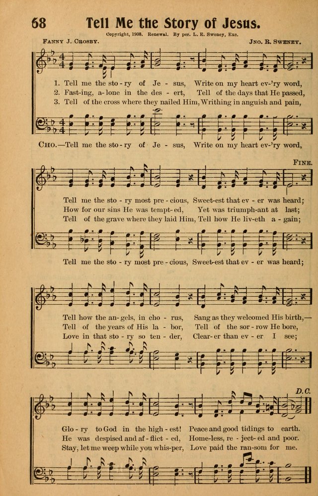 Hymns of Blessing for the Living Church: the best of the old and the latest of the new, suited to the church and home, the Sunday school, the brotherhoods, the young peoples