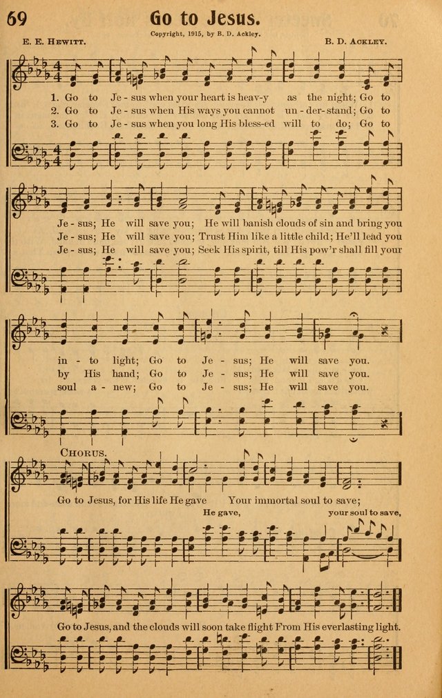 Hymns of Blessing for the Living Church: the best of the old and the latest of the new, suited to the church and home, the Sunday school, the brotherhoods, the young peoples