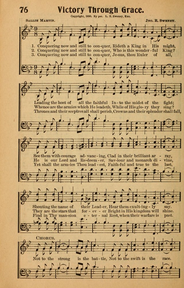 Hymns of Blessing for the Living Church: the best of the old and the latest of the new, suited to the church and home, the Sunday school, the brotherhoods, the young peoples