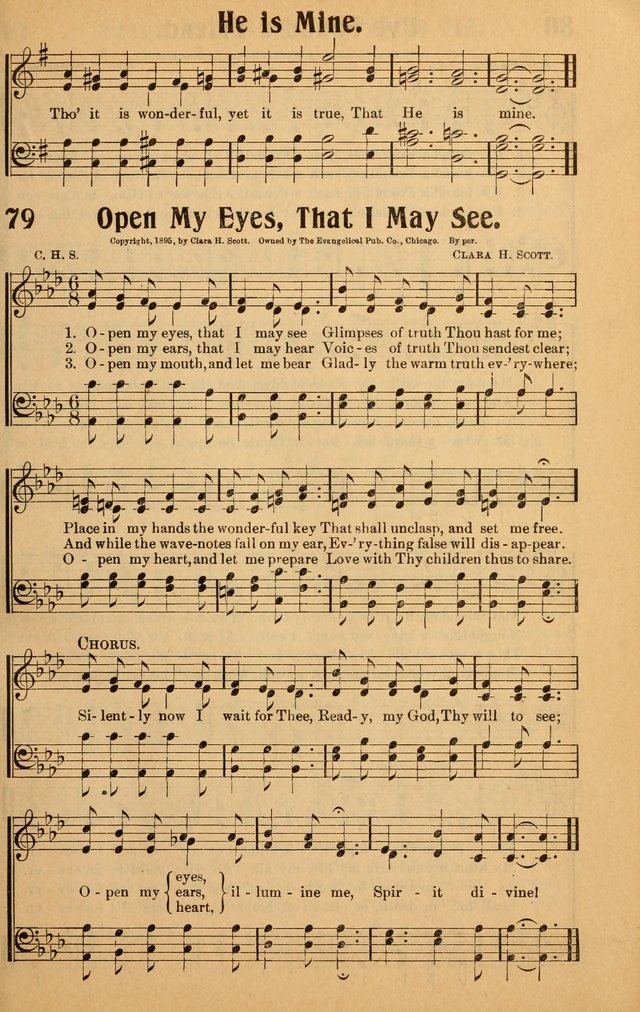 Hymns of Blessing for the Living Church: the best of the old and the latest of the new, suited to the church and home, the Sunday school, the brotherhoods, the young peoples