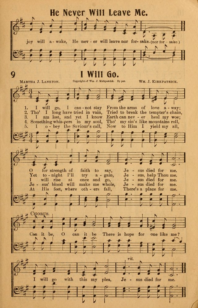 Hymns of Blessing for the Living Church: the best of the old and the latest of the new, suited to the church and home, the Sunday school, the brotherhoods, the young peoples
