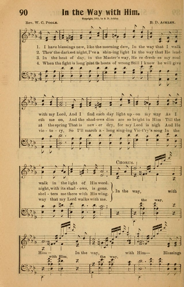 Hymns of Blessing for the Living Church: the best of the old and the latest of the new, suited to the church and home, the Sunday school, the brotherhoods, the young peoples