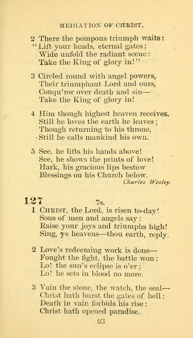 Hymn Book of the Methodist Episcopal Church, South page 100