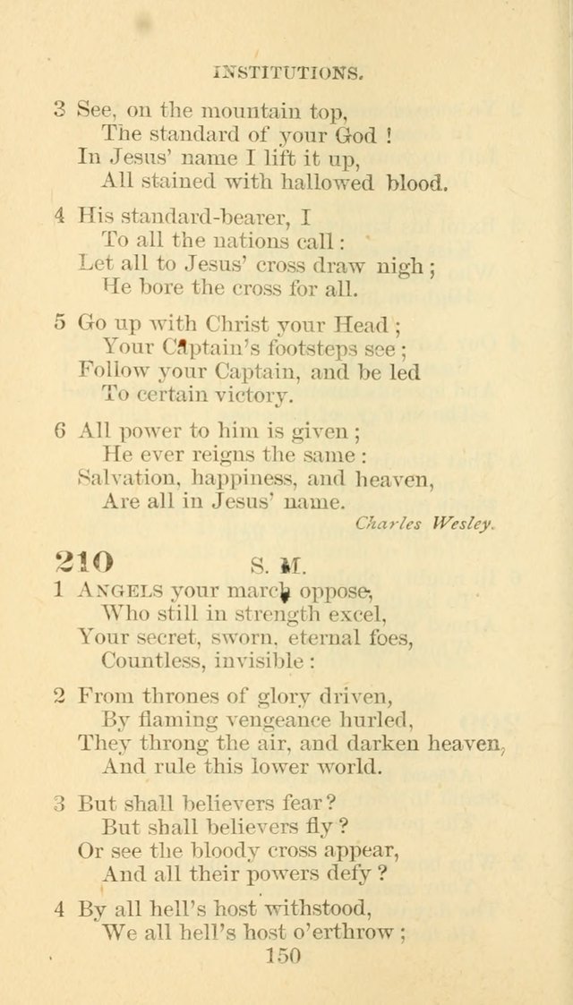 Hymn Book of the Methodist Episcopal Church, South page 157