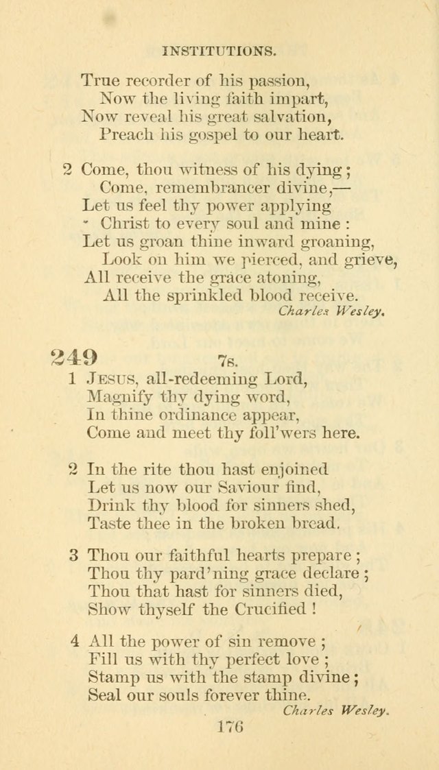 Hymn Book of the Methodist Episcopal Church, South page 183