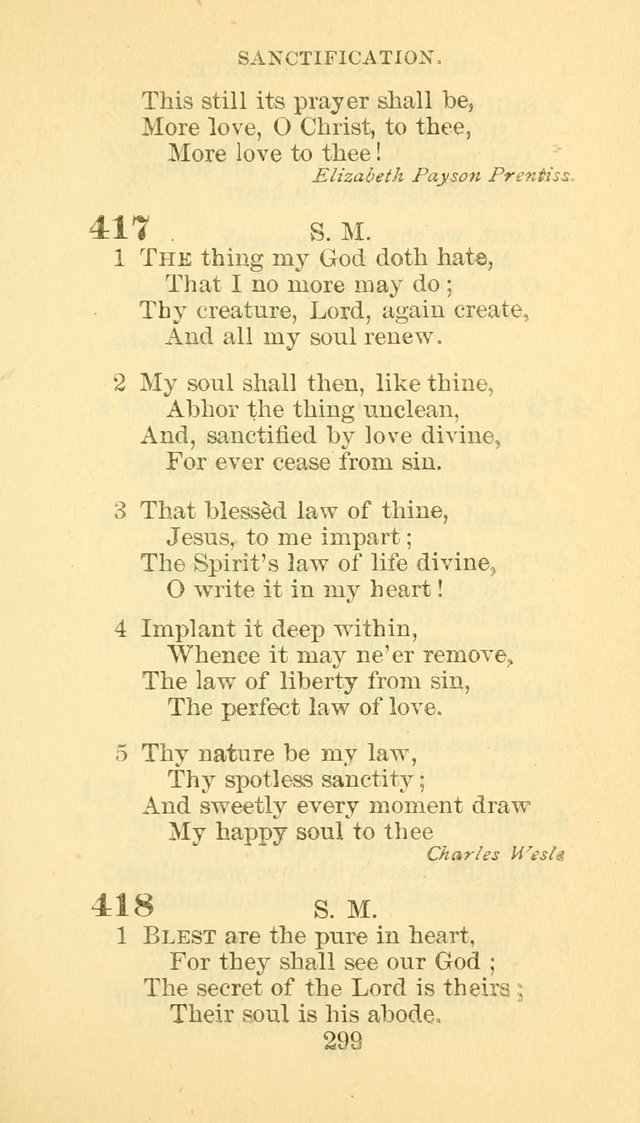 Hymn Book of the Methodist Episcopal Church, South page 306