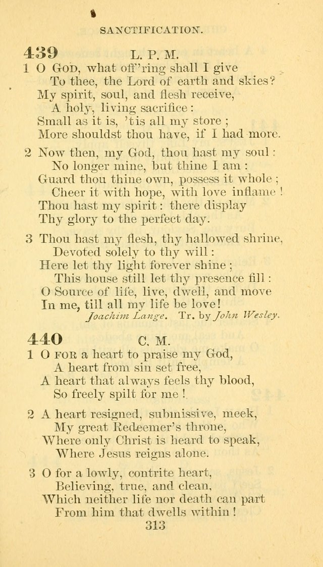 Hymn Book of the Methodist Episcopal Church, South page 320