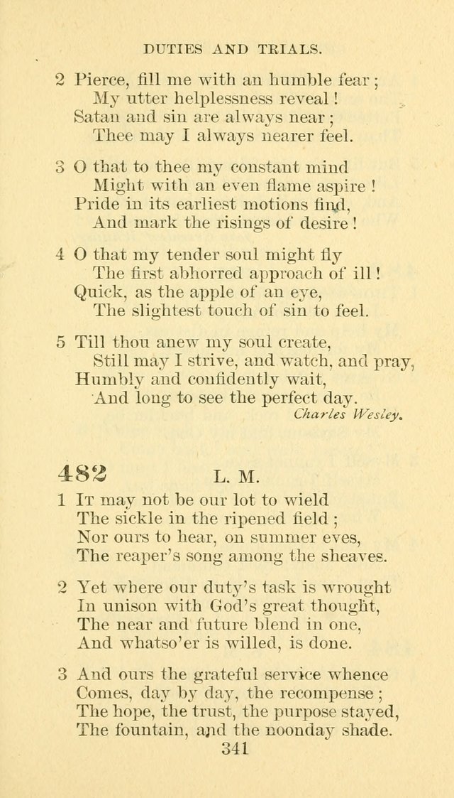 Hymn Book of the Methodist Episcopal Church, South page 348