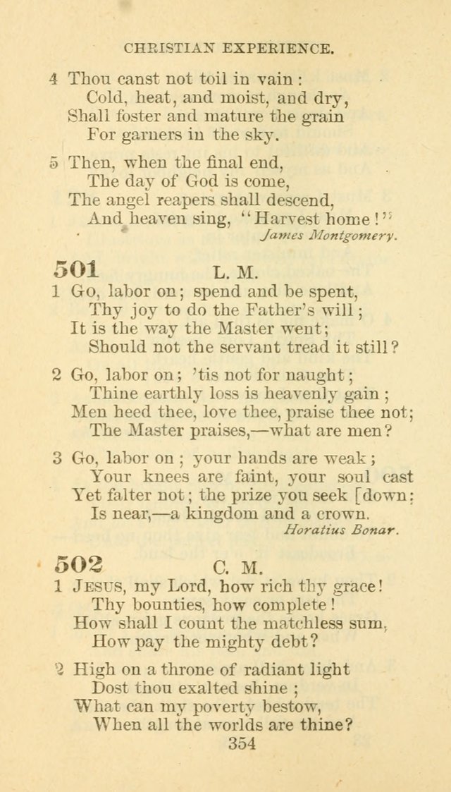 Hymn Book of the Methodist Episcopal Church, South page 361