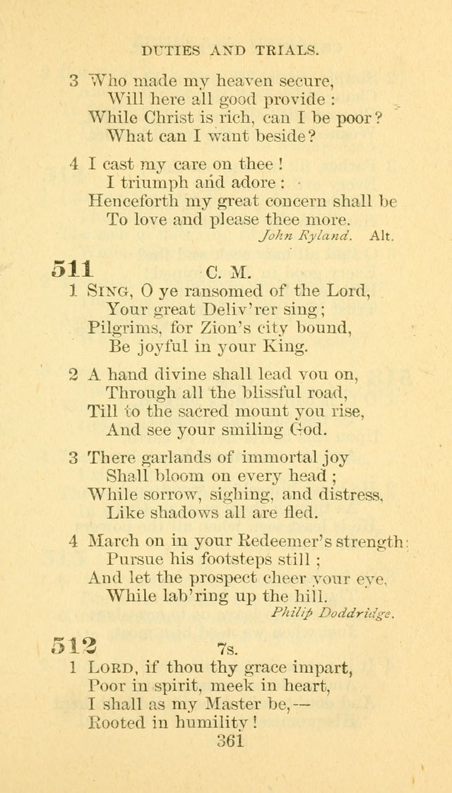 Hymn Book of the Methodist Episcopal Church, South page 368