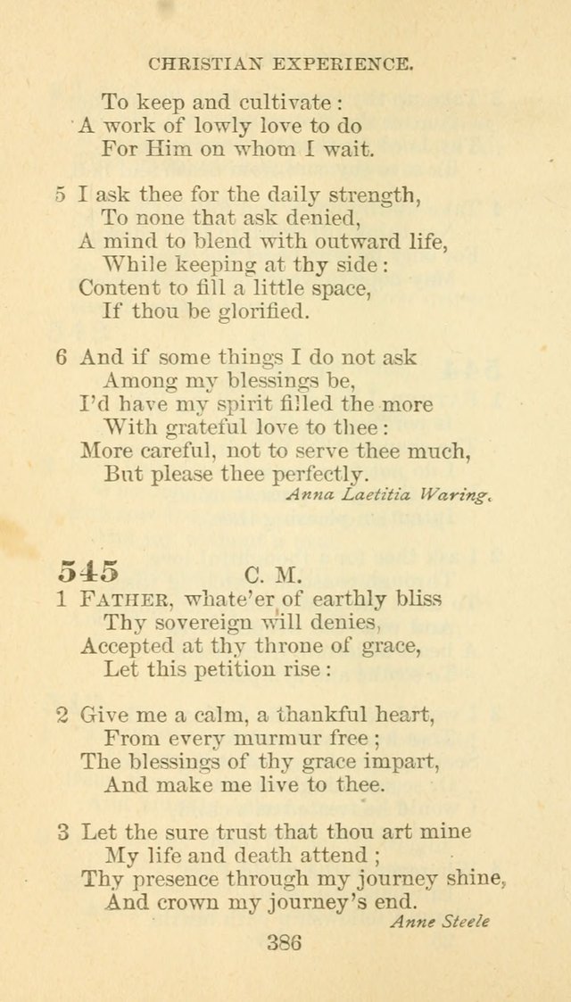 Hymn Book of the Methodist Episcopal Church, South page 393