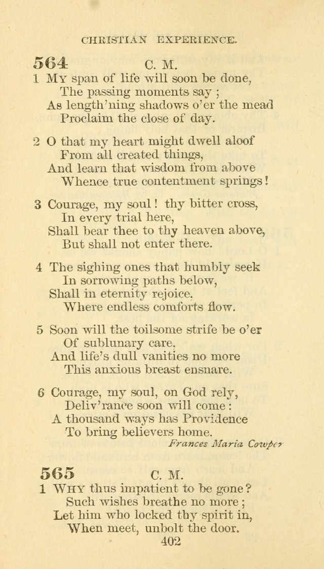 Hymn Book of the Methodist Episcopal Church, South page 409