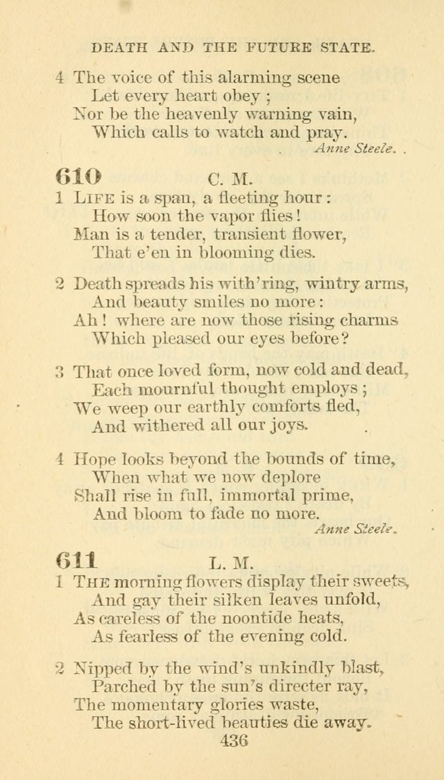 Hymn Book of the Methodist Episcopal Church, South page 443